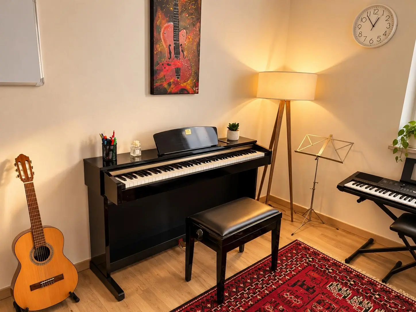Klavierzimmer der Musikschule in Nürnberg-Johannis